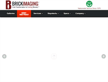 Tablet Screenshot of brickimaging.com
